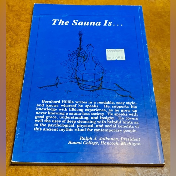 Vintage Paperback Book THE SAUNA IS… by Bernhard Hillila - Picture 6 of 16